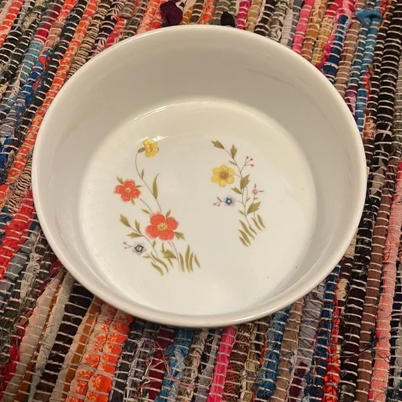 Vintage Country Flowers by Andrea Casserole Dish - Picture 2 of 7